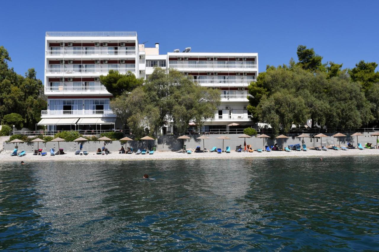 Siagas Beach Hotel Agioi Theodoroi Exterior photo