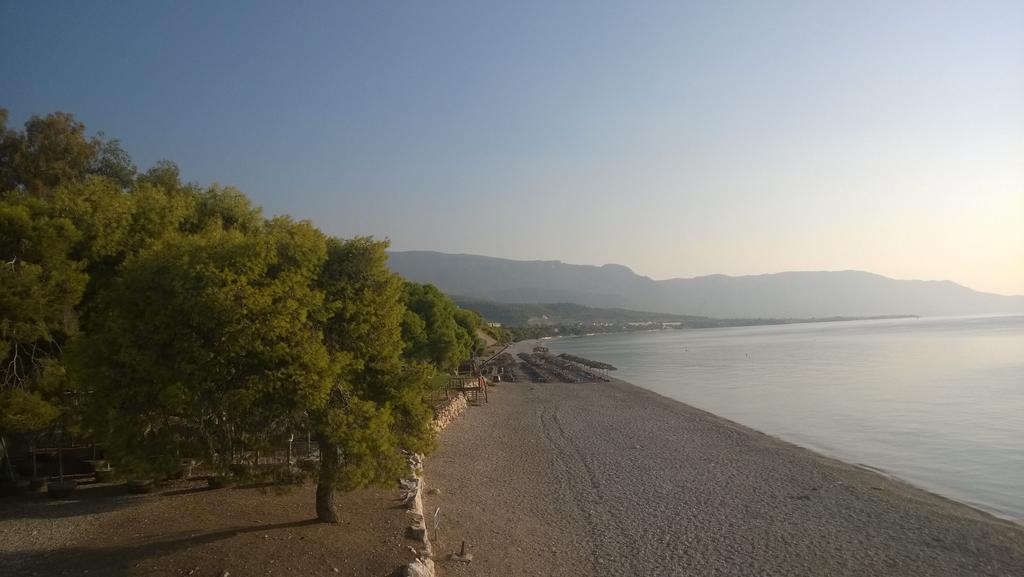 Siagas Beach Hotel Agioi Theodoroi Exterior photo